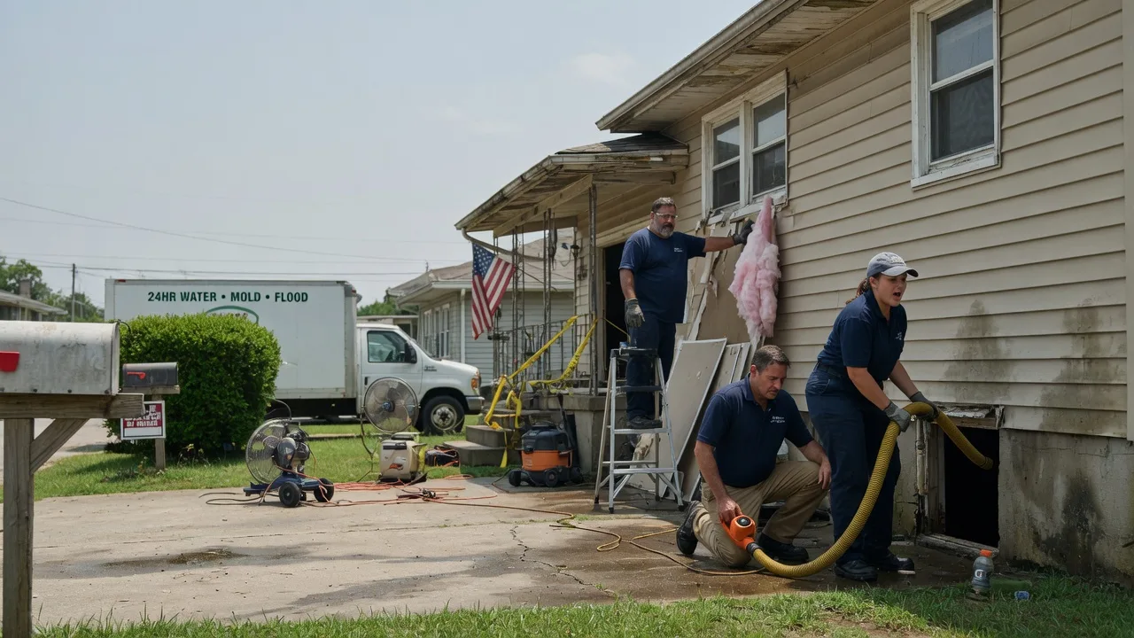 Water Damage Repair in Michigan Center, MI near me